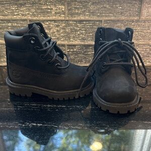 Timberland Dark Lace-Up Boots